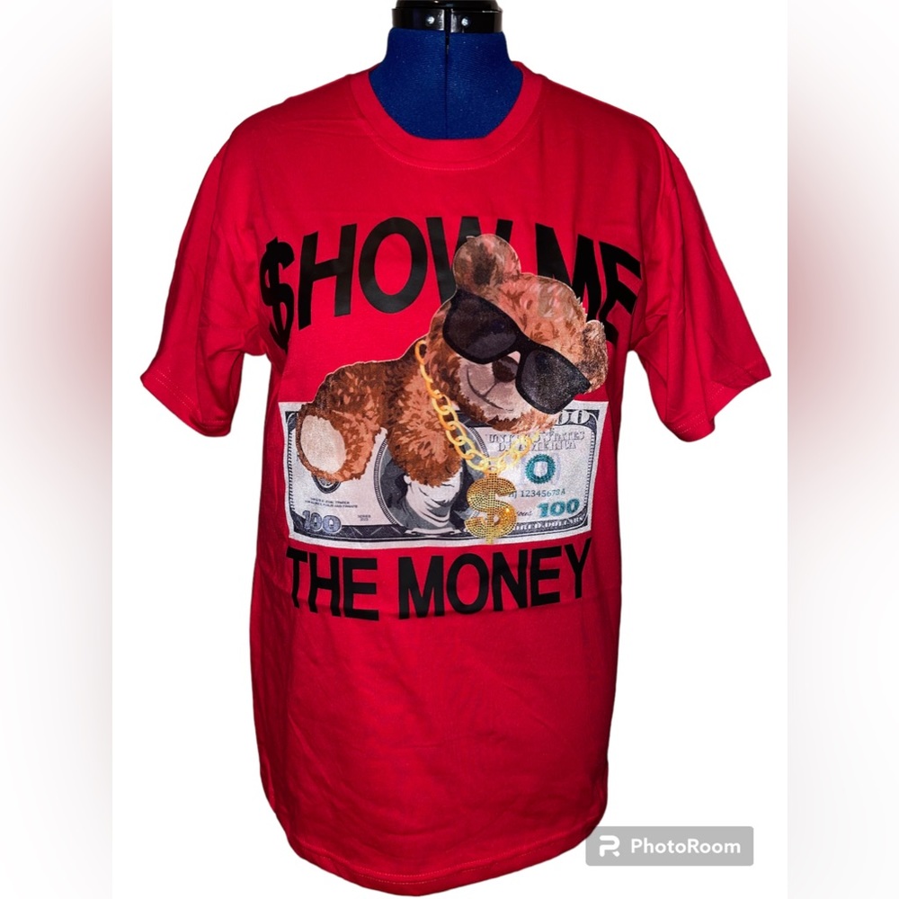 Show me the money graphic tee Size M